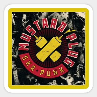 mustard plug ska punk Sticker